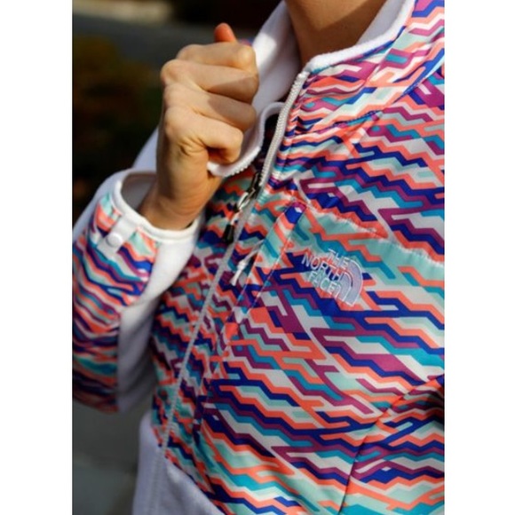 The North Face Jackets & Blazers - The North Face Chevron Print Fleece Zip up Jacket
